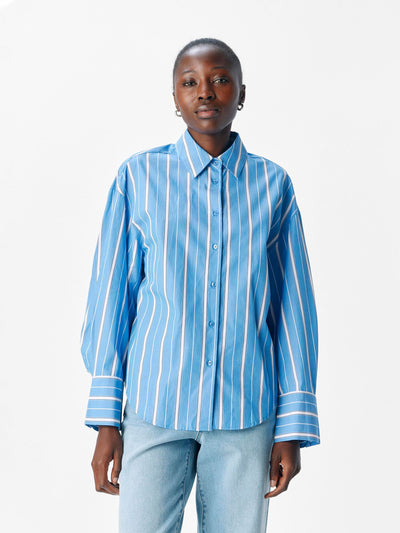 ObjKimberly Shirt Cornflower Blue