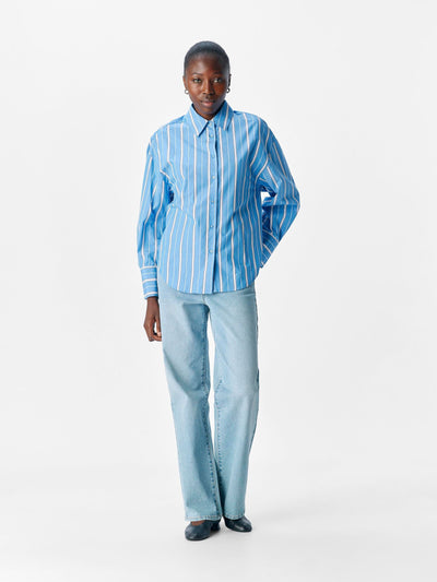 ObjKimberly Shirt Cornflower Blue