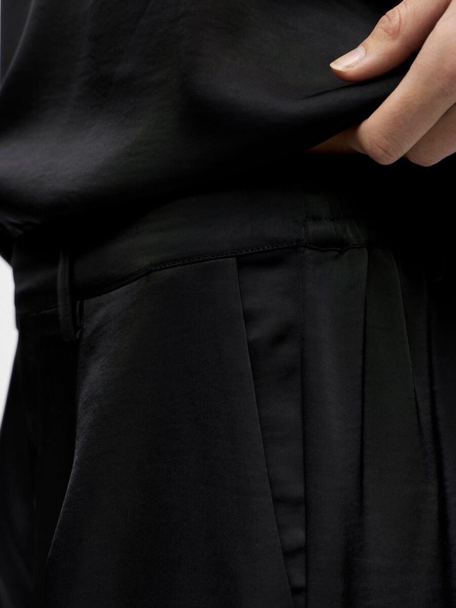 ObjChilli Lisa Trousers Black