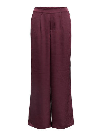 ObjChilli Lisa Trousers Mauve Wine