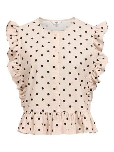 ObjHama Top Sandshell/Black Dots