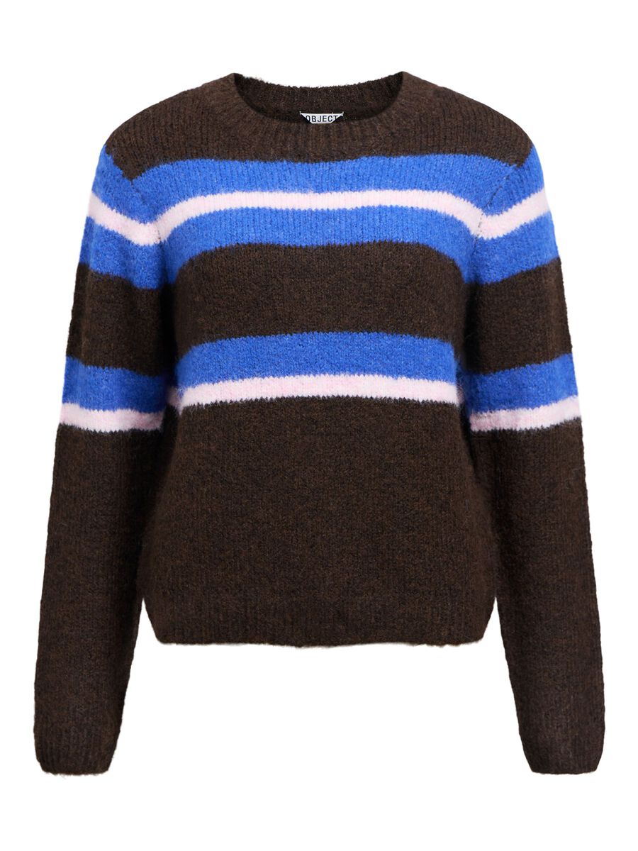 ObjGalia Knit Cocoa Brown/Blue