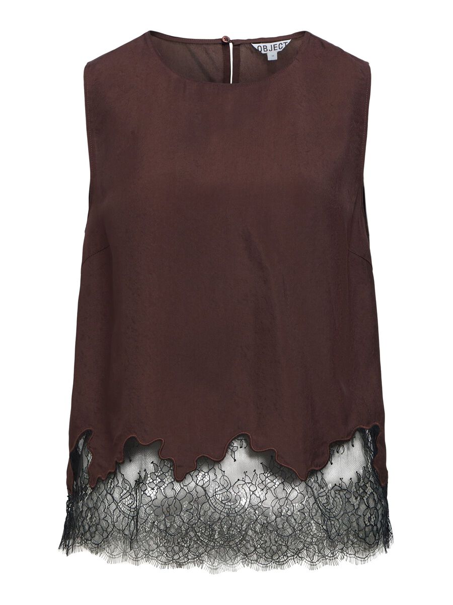 ObjDalme SL Lace Top Seal Brown