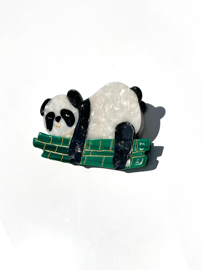 Panda Animal Claw Hair Clip