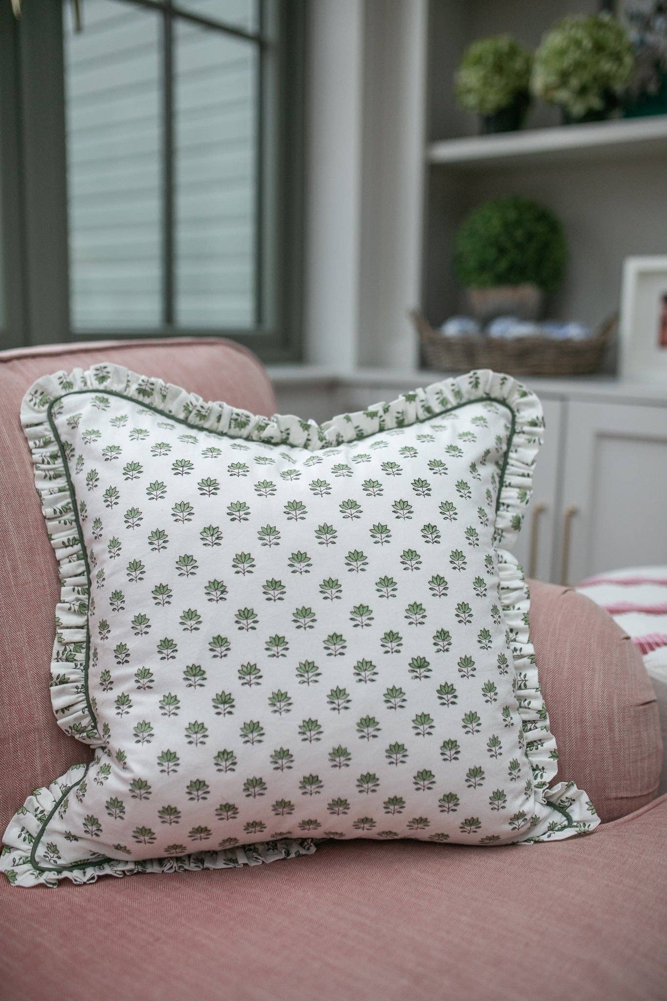 Clover Green Cushion