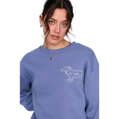 Pawsitive Vibes Sweatshirt Blue