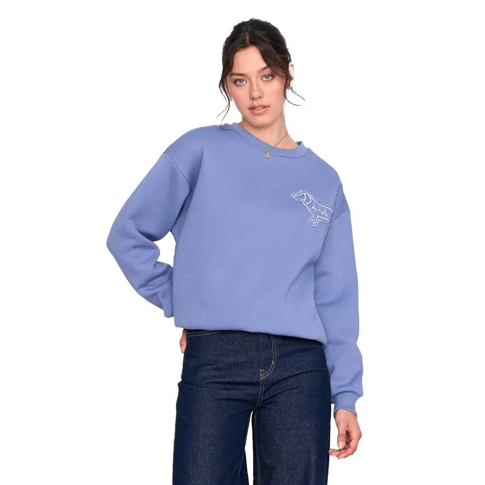 Pawsitive Vibes Sweatshirt Blue