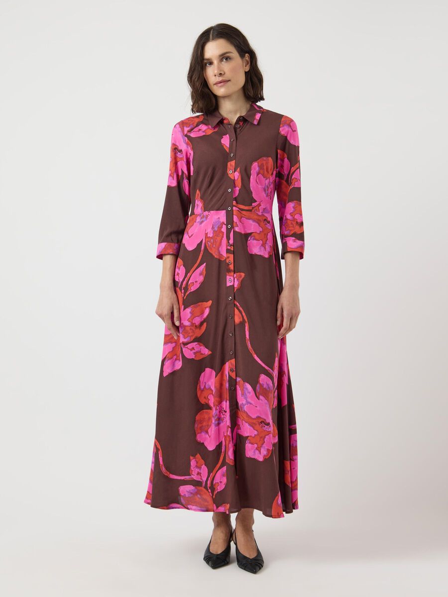 YasSavanna Shirt Dress Port Royale