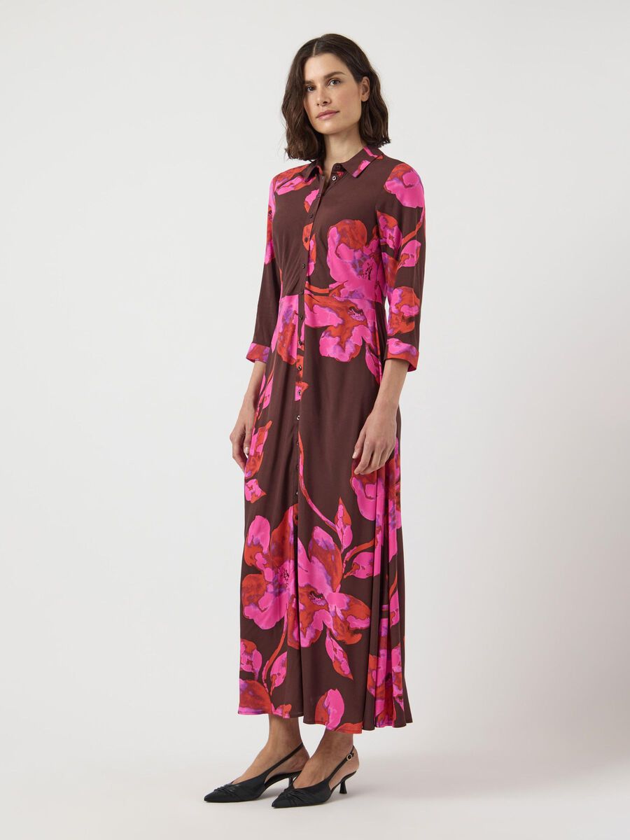 YasSavanna Shirt Dress Port Royale