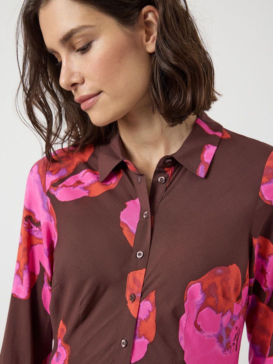 YasSavanna Shirt Dress Port Royale
