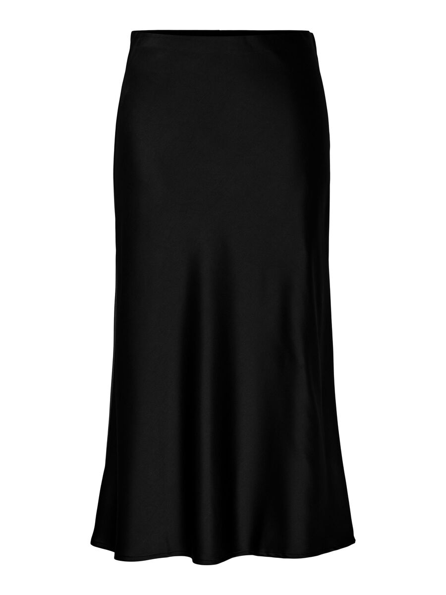 YasPella Midi Skirt Black