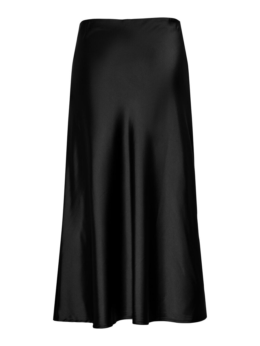 YasPella Midi Skirt Black