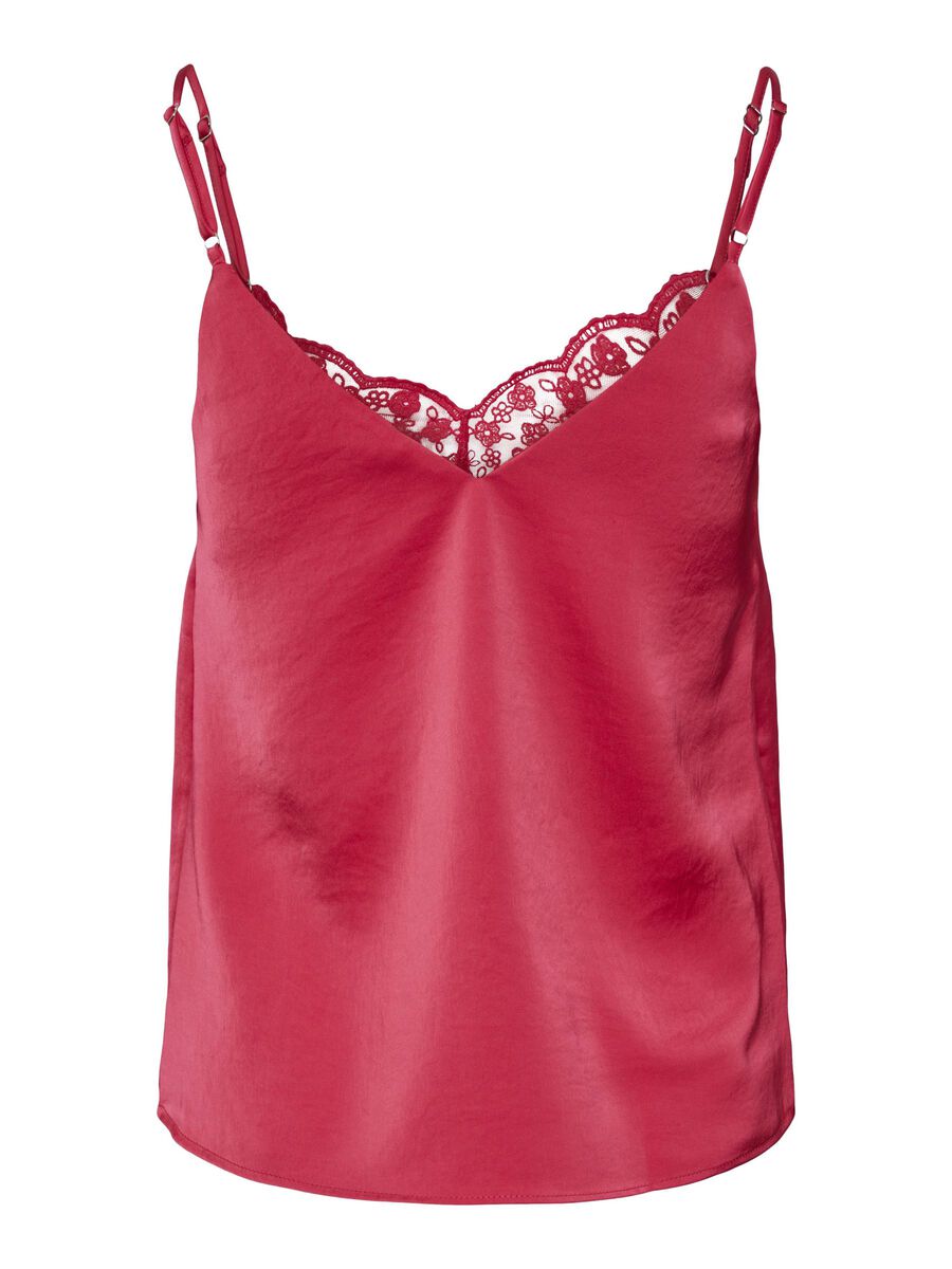 Adjustable Strap Pink Cami Top