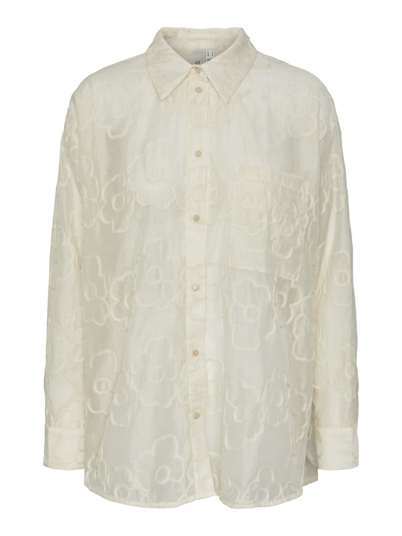 YasFlorina Oversized Shirt Birch