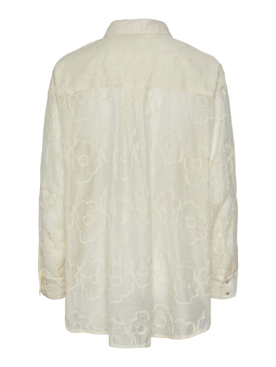 YasFlorina Oversized Shirt Birch