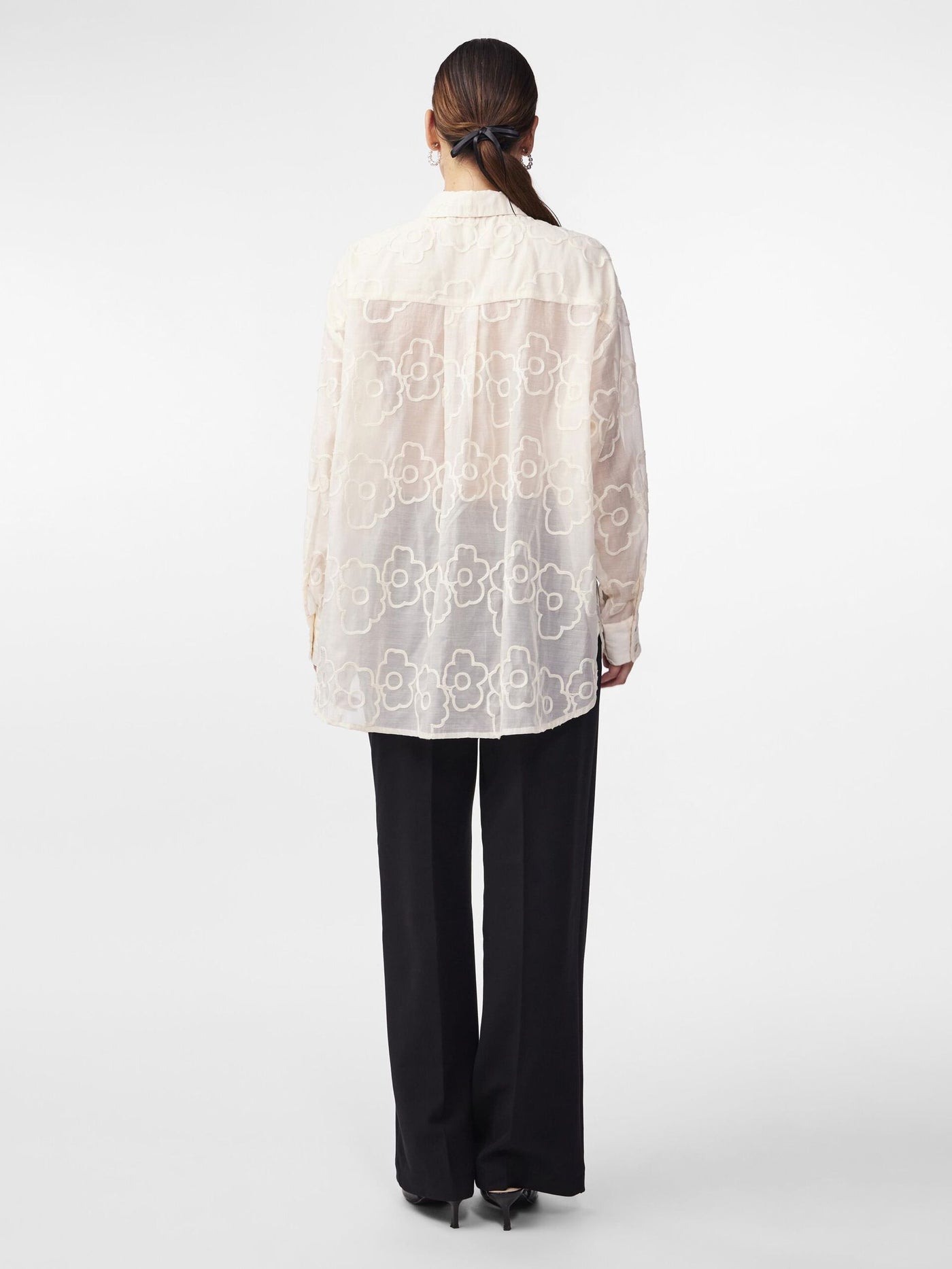 YasFlorina Oversized Shirt Birch