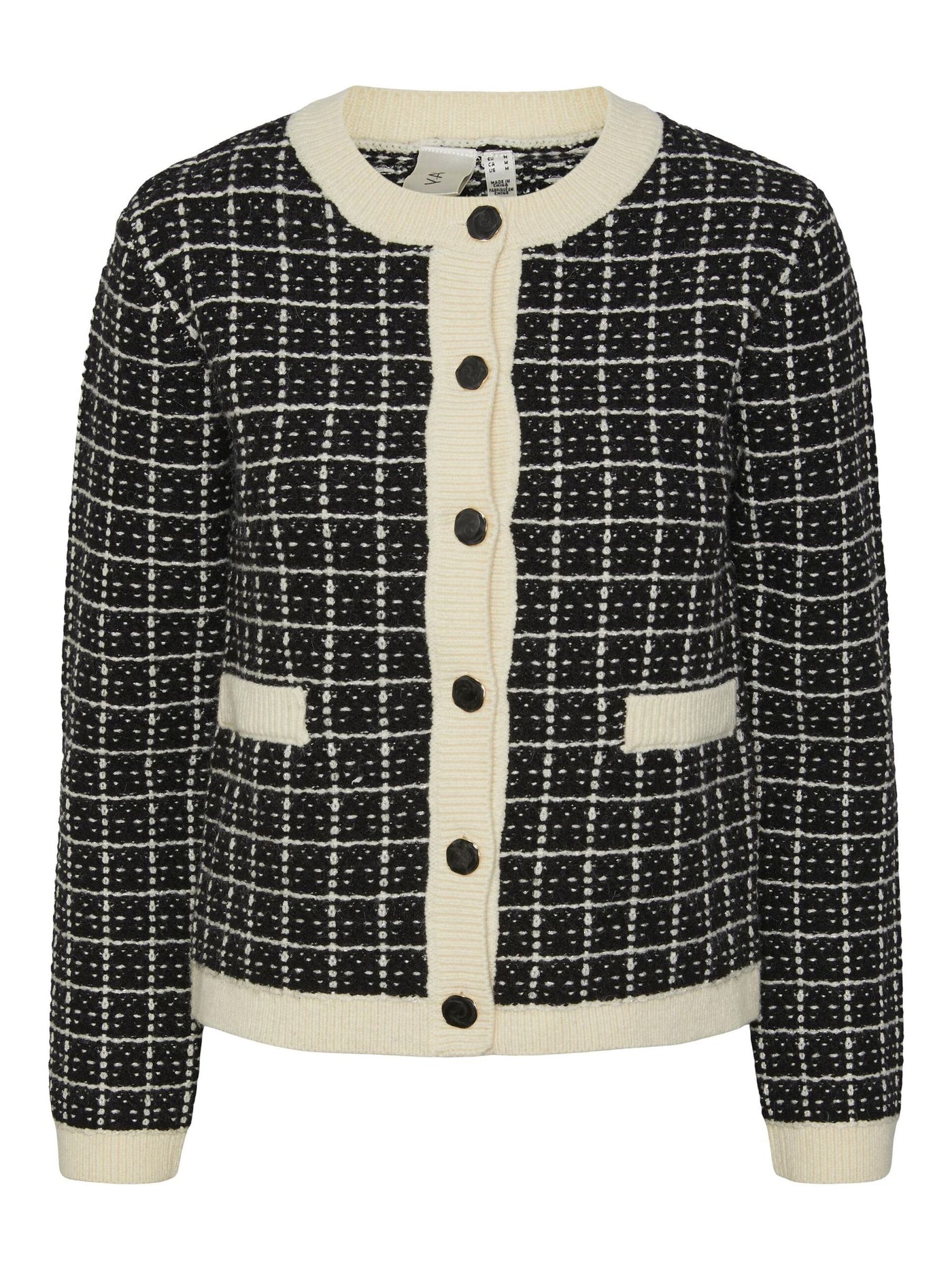 YasLivia Cardigan Black/Birch