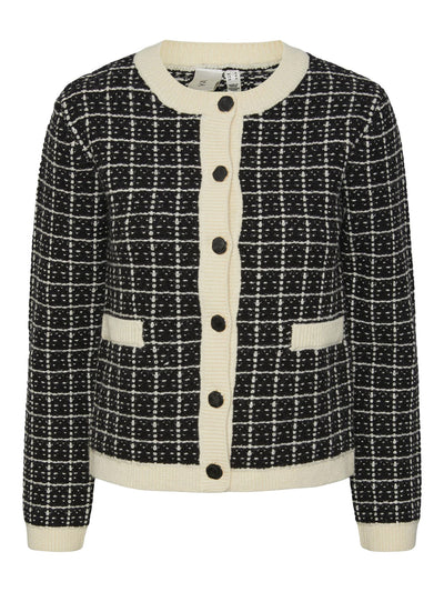 YasLivia Cardigan Black/Birch