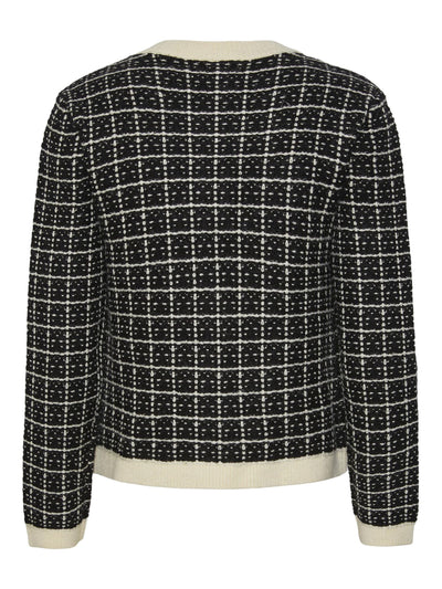 YasLivia Cardigan Black/Birch