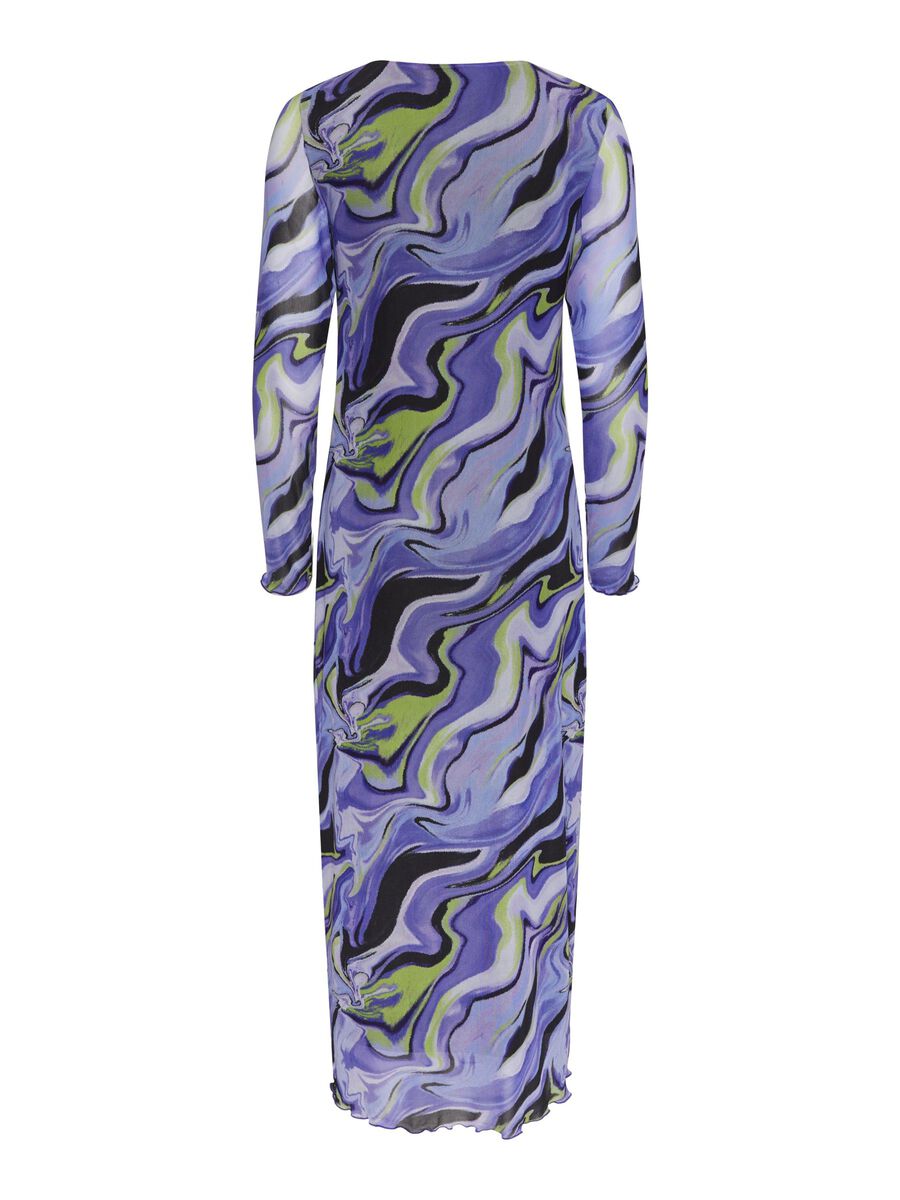 YasMascha Mesh Dress Purple