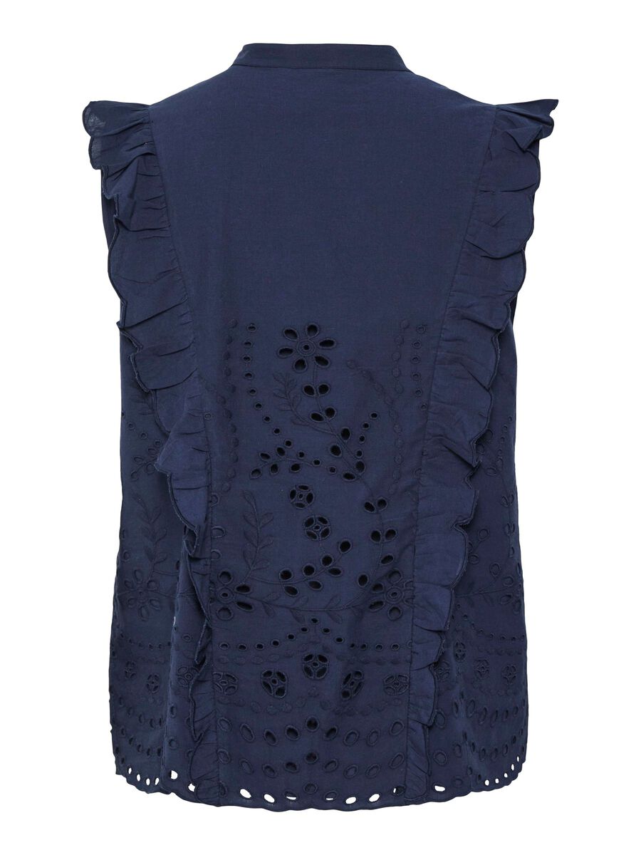YasLuma Top Navy