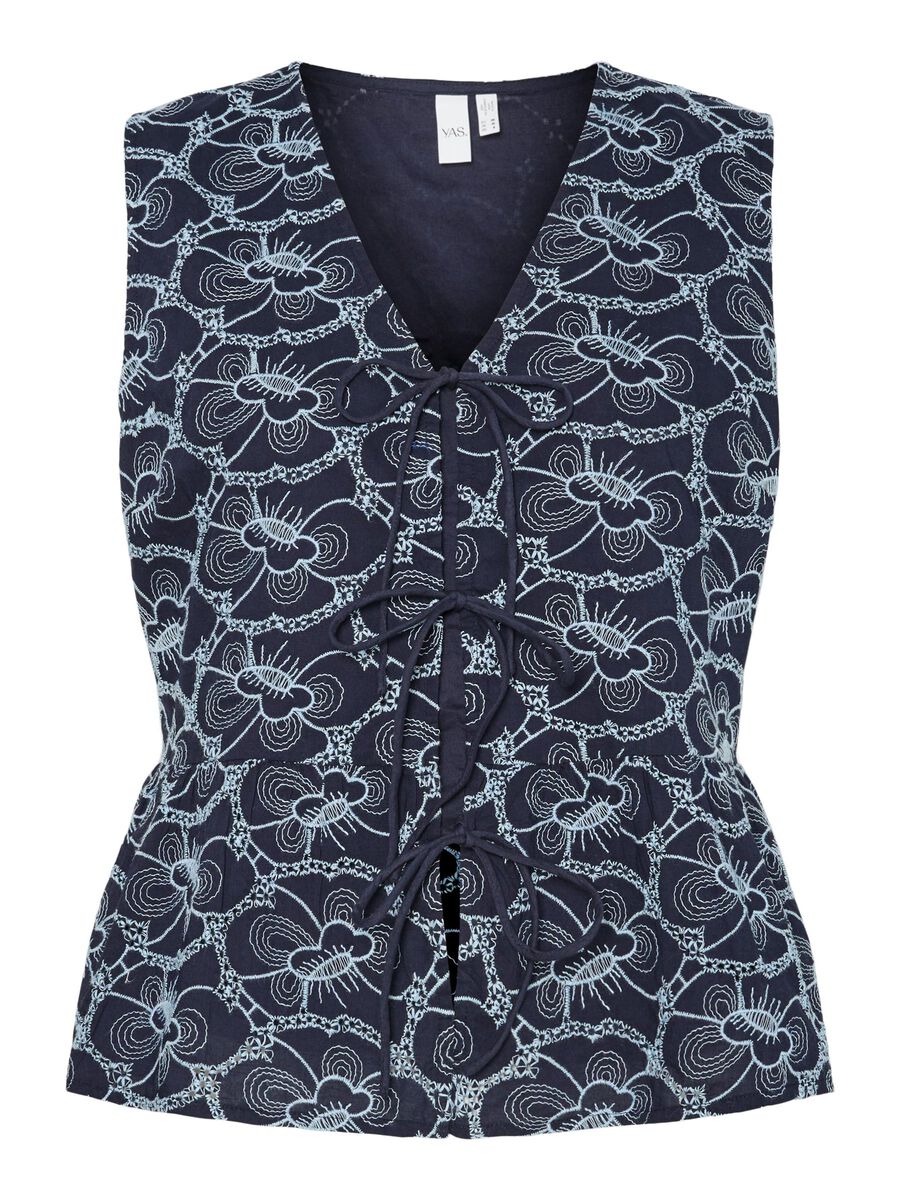 YasIreka Tie Top Blueberry