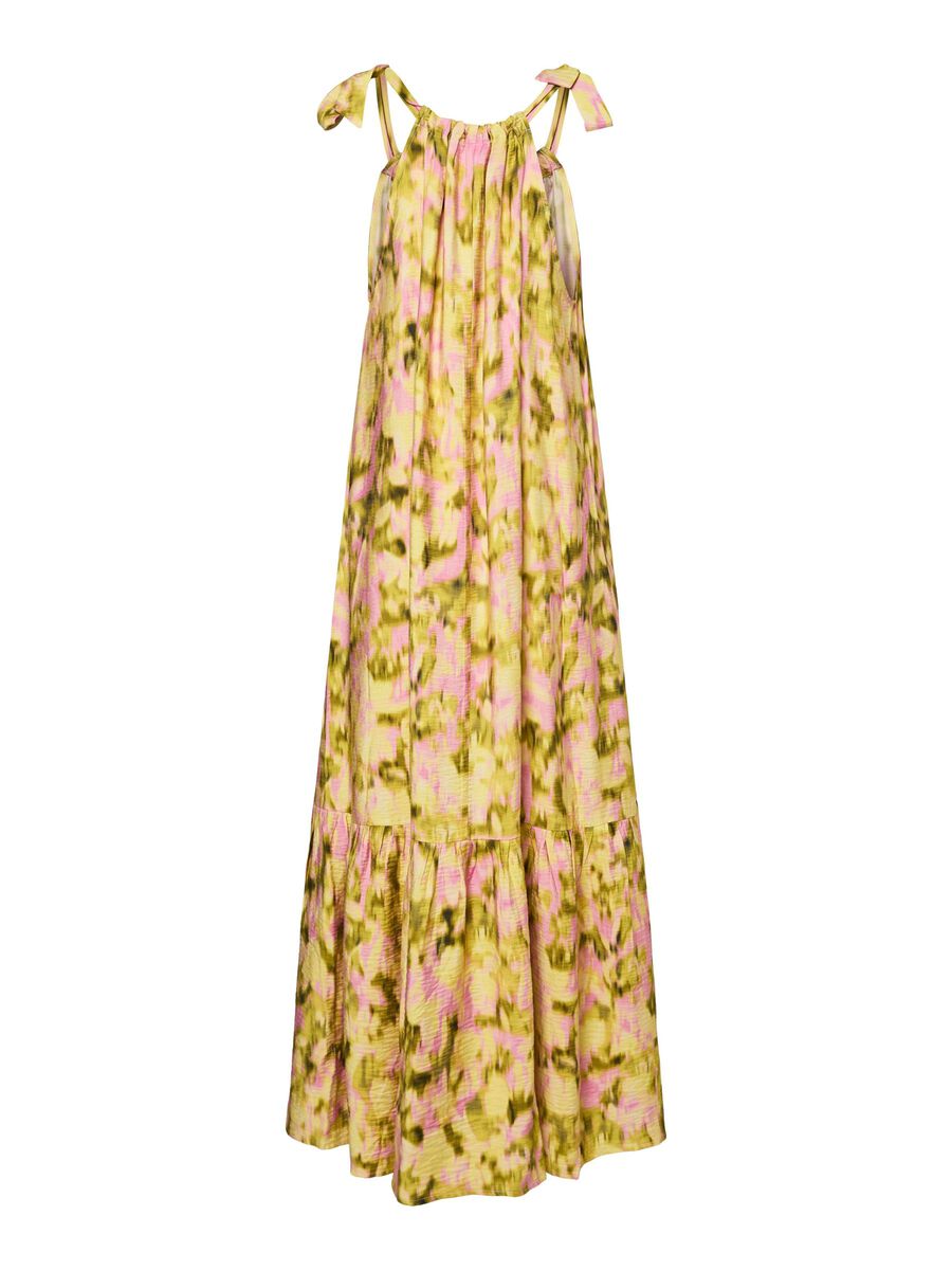 YasMarinna Ankle Dress French Vanilla