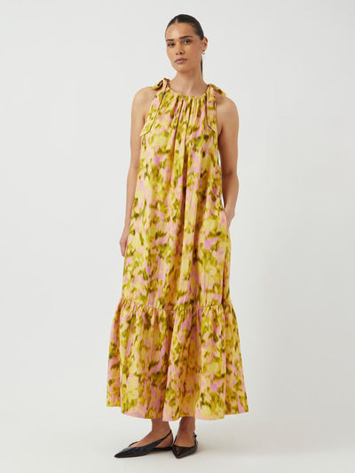 YasMarinna Ankle Dress French Vanilla