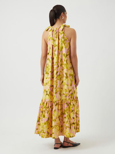 YasMarinna Ankle Dress French Vanilla