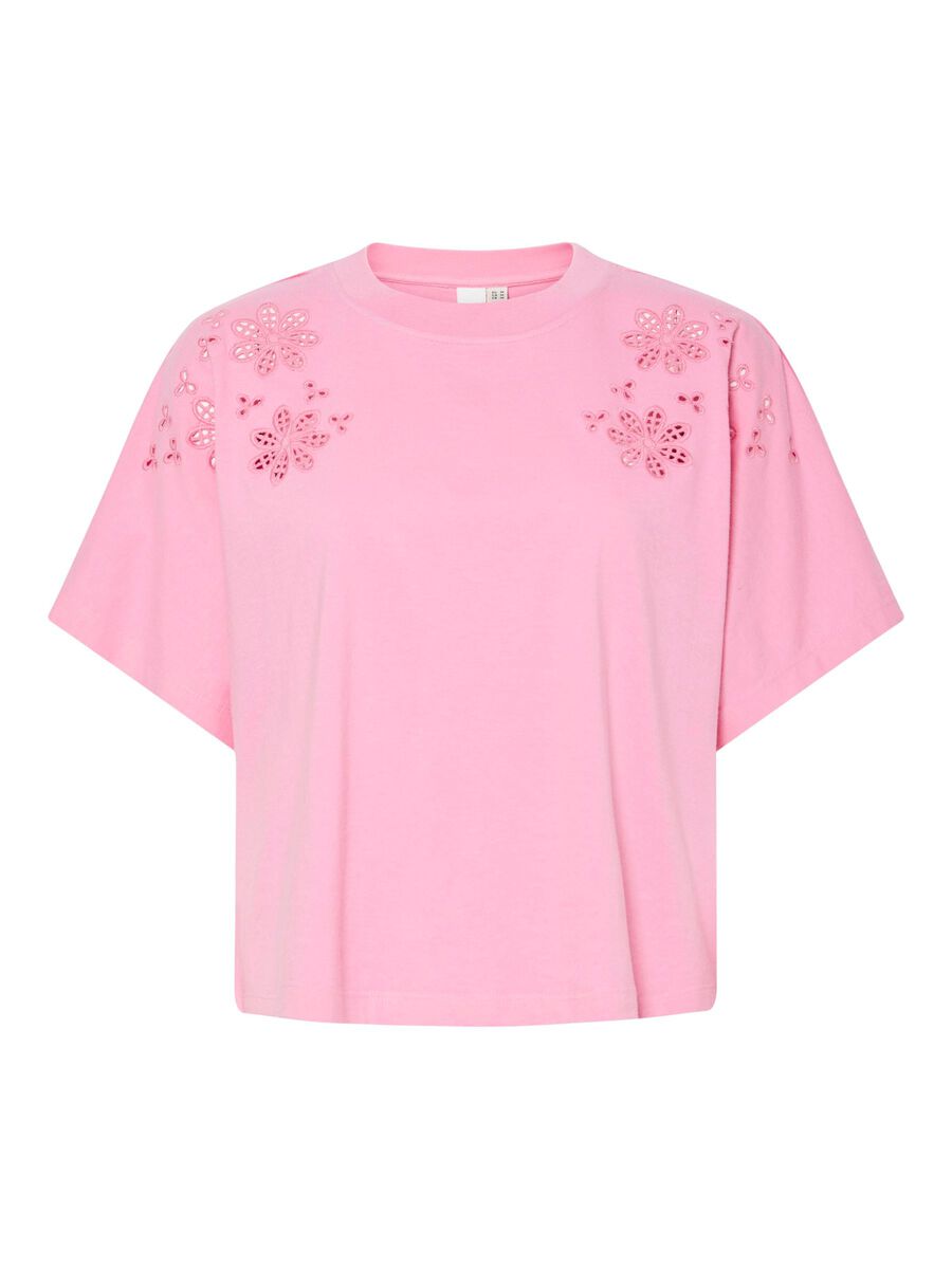 YasSally SS Boxy Tee Sachet Pink