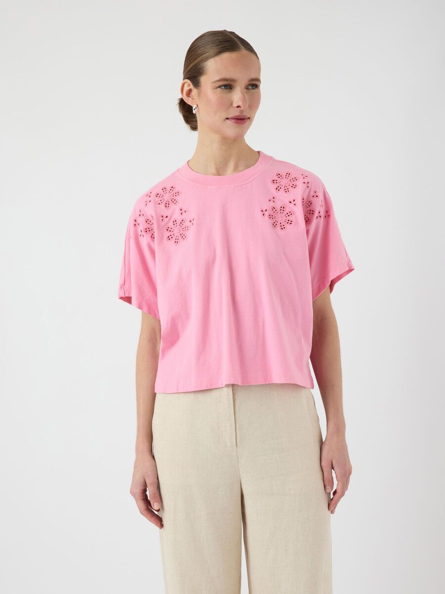 YasSally SS Boxy Tee Sachet Pink