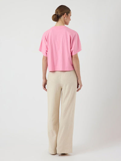 YasSally SS Boxy Tee Sachet Pink