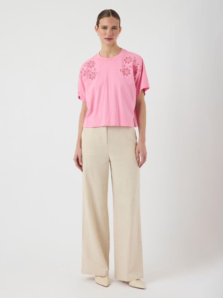 YasSally SS Boxy Tee Sachet Pink