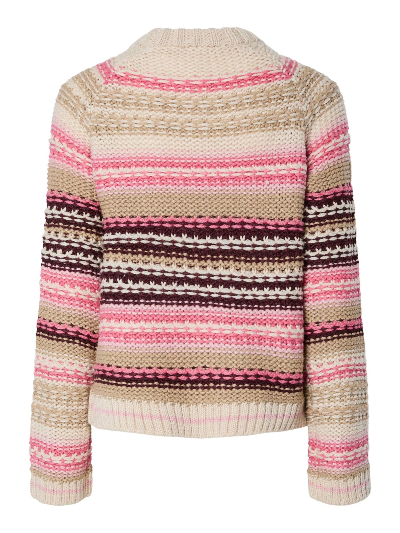 YasBibi Ls Knit Clear Bubblegum