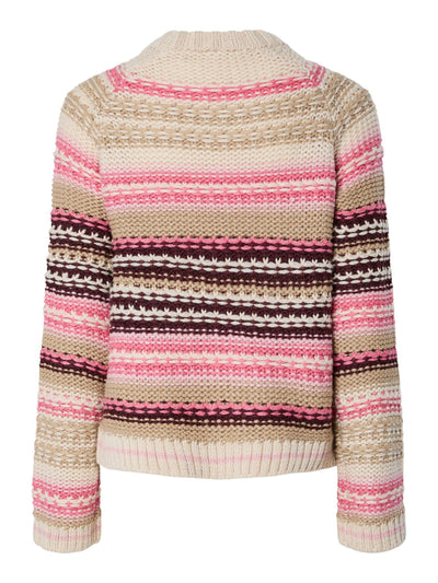 YasBibi Ls Knit Clear Bubblegum