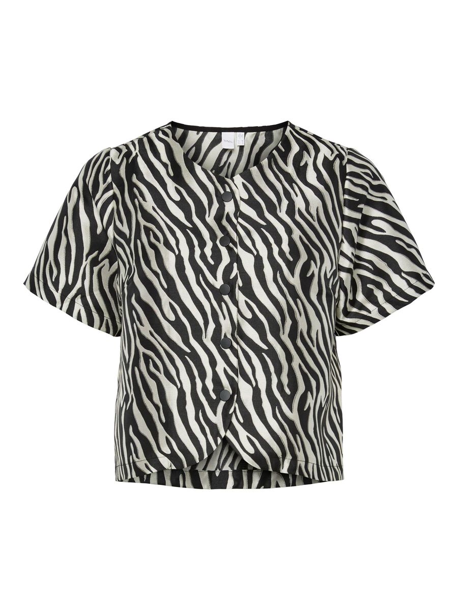 YasZema Top Zema Print