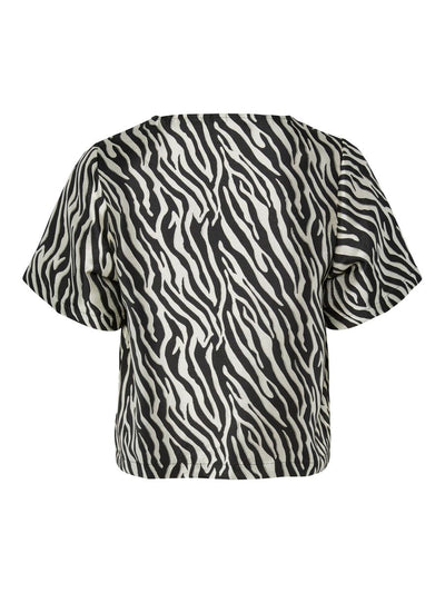 YasZema Top Zema Print