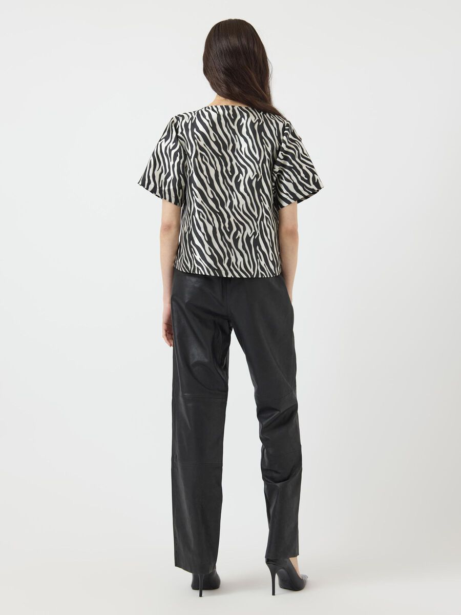 YasZema Top Zema Print
