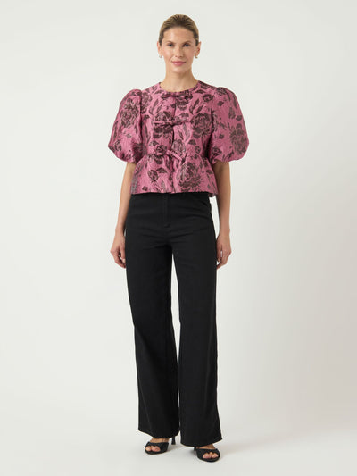YasMarie Top Renaissance Rose