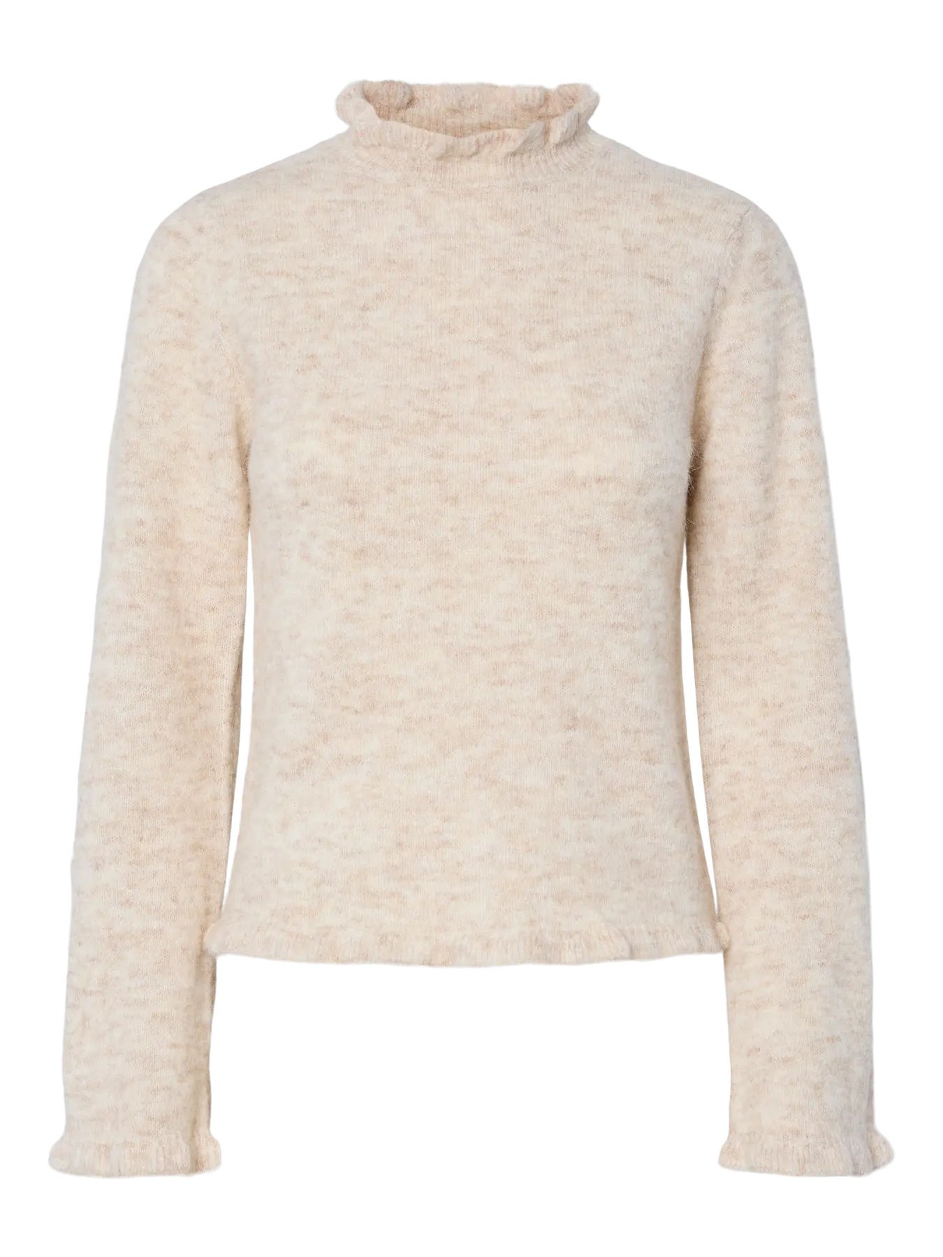 PcJasmijn High Neck Knit Birch