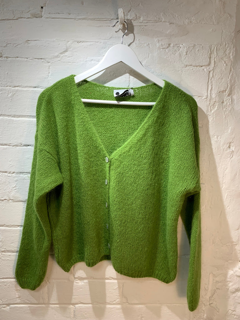 即完売　COOTIE Mohair Cardigan Smoke Green 1021190632_61713ba81597a.jpg