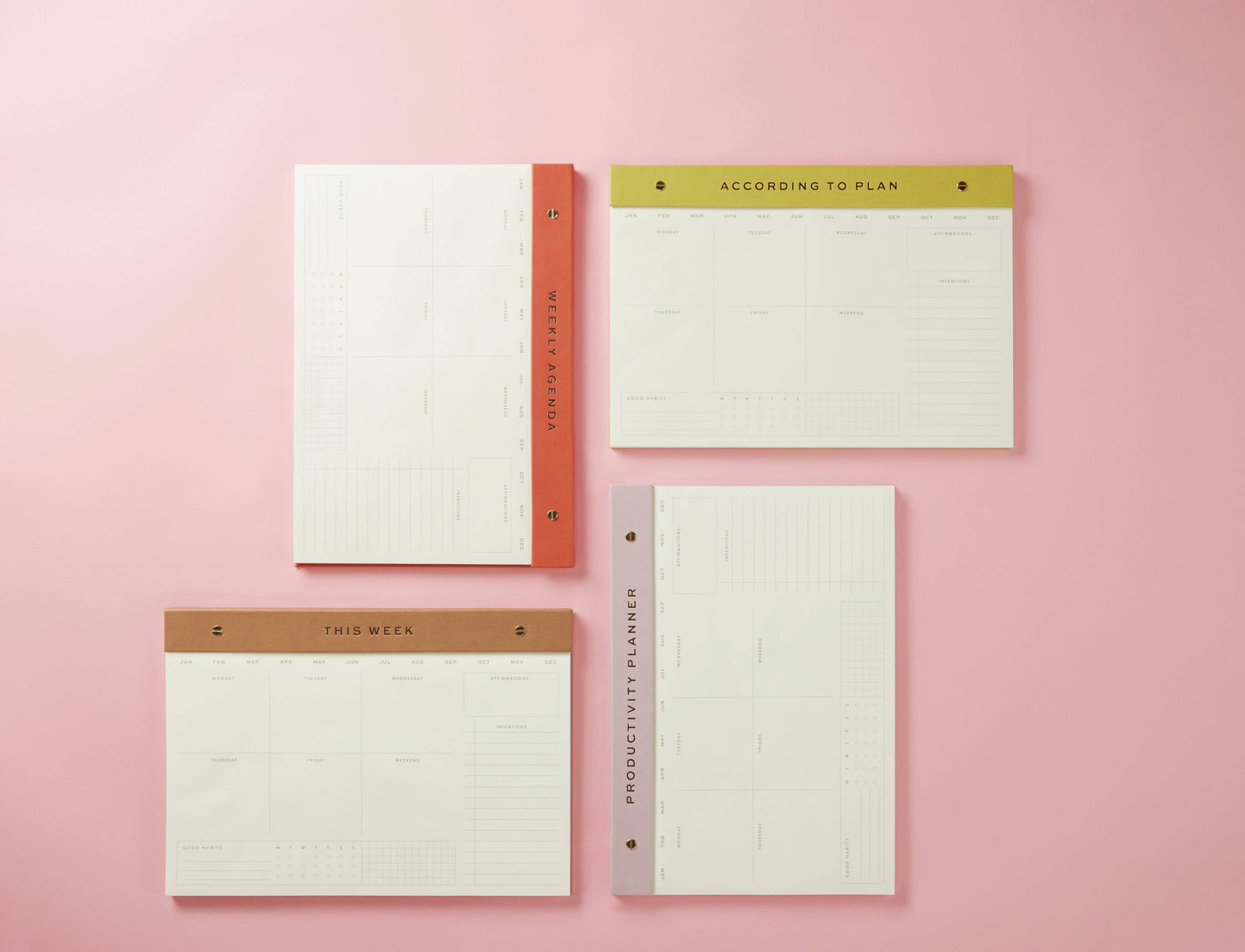 Designworks Ink Weekly Notepad - Productivity Planner