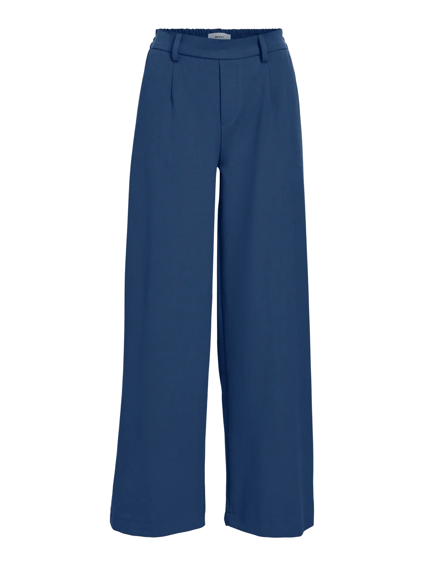 ObjLisa Wide Trousers Dark Denim
