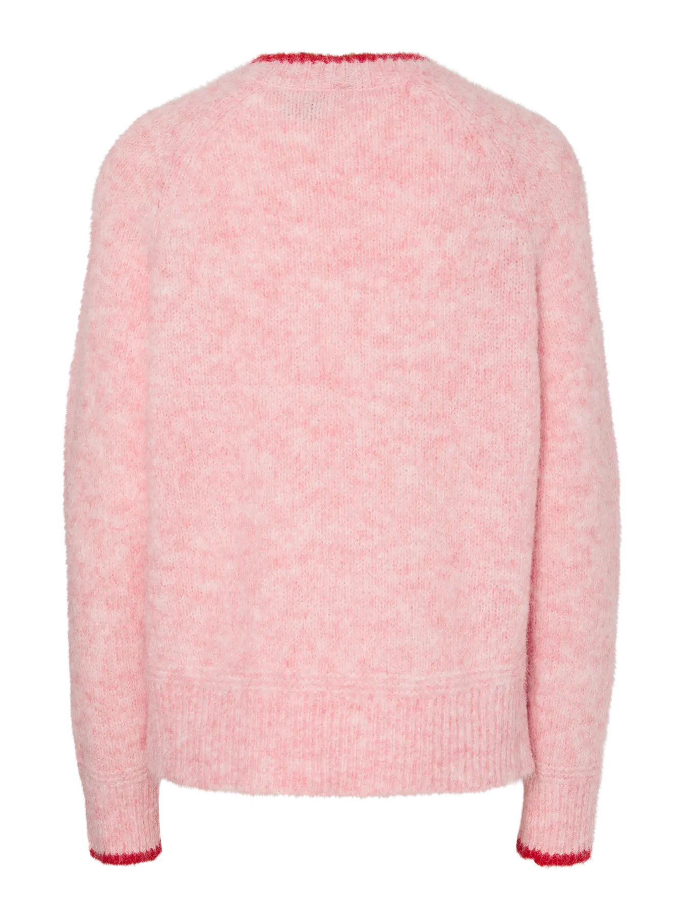 PcIvy Knit Pink/Goji Berry