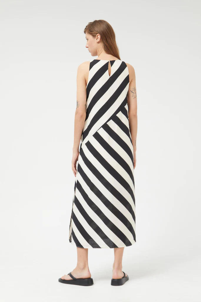 Mono Striped Dress