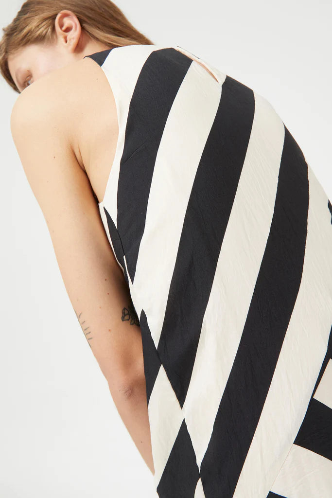 Mono Striped Dress