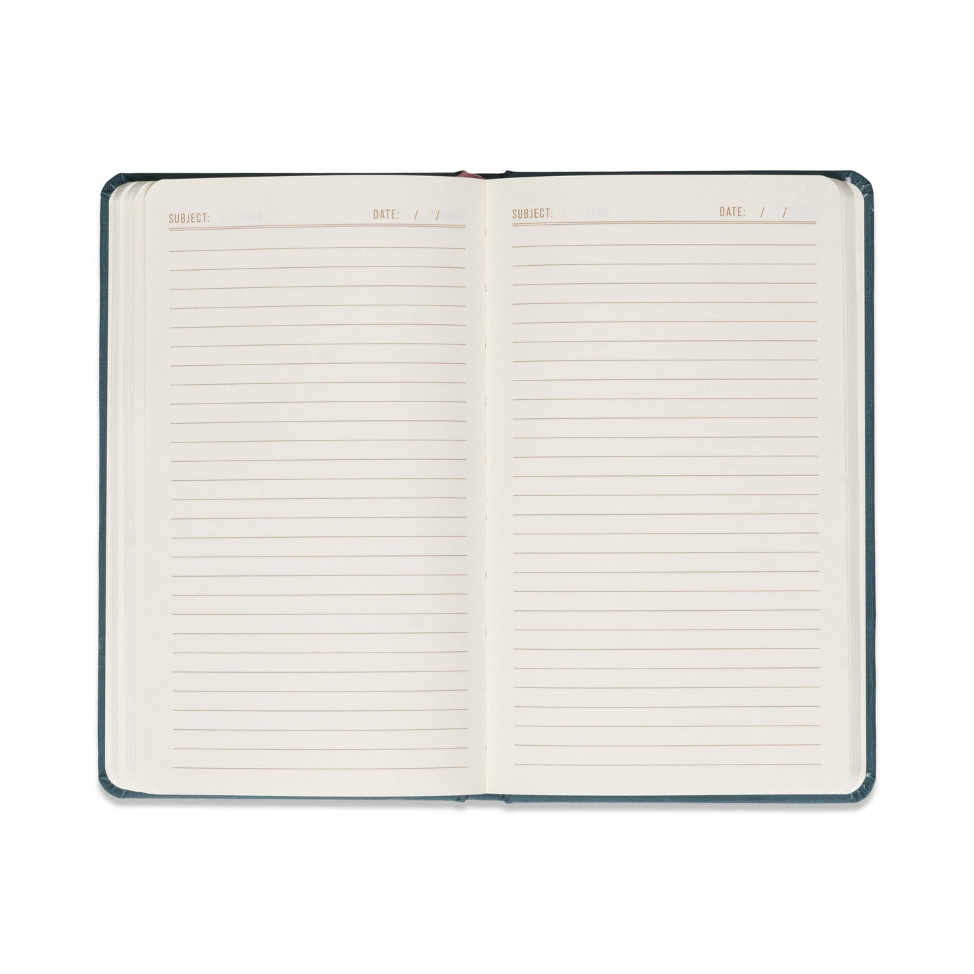Celestial Bookcloth Journal - Teal Moon