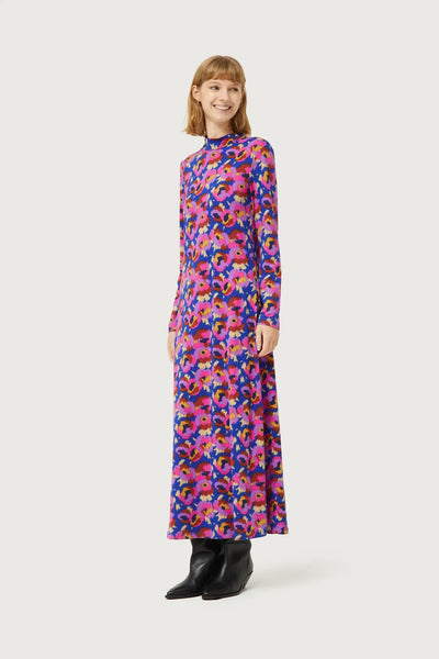 Dewberry Floral Print Dress