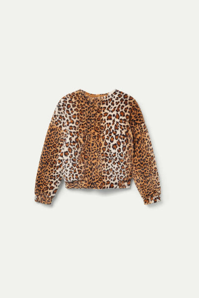 CF Leopard Bomber Jacket