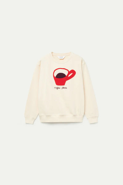 CF Coffee Mug Sweatshirt Creme